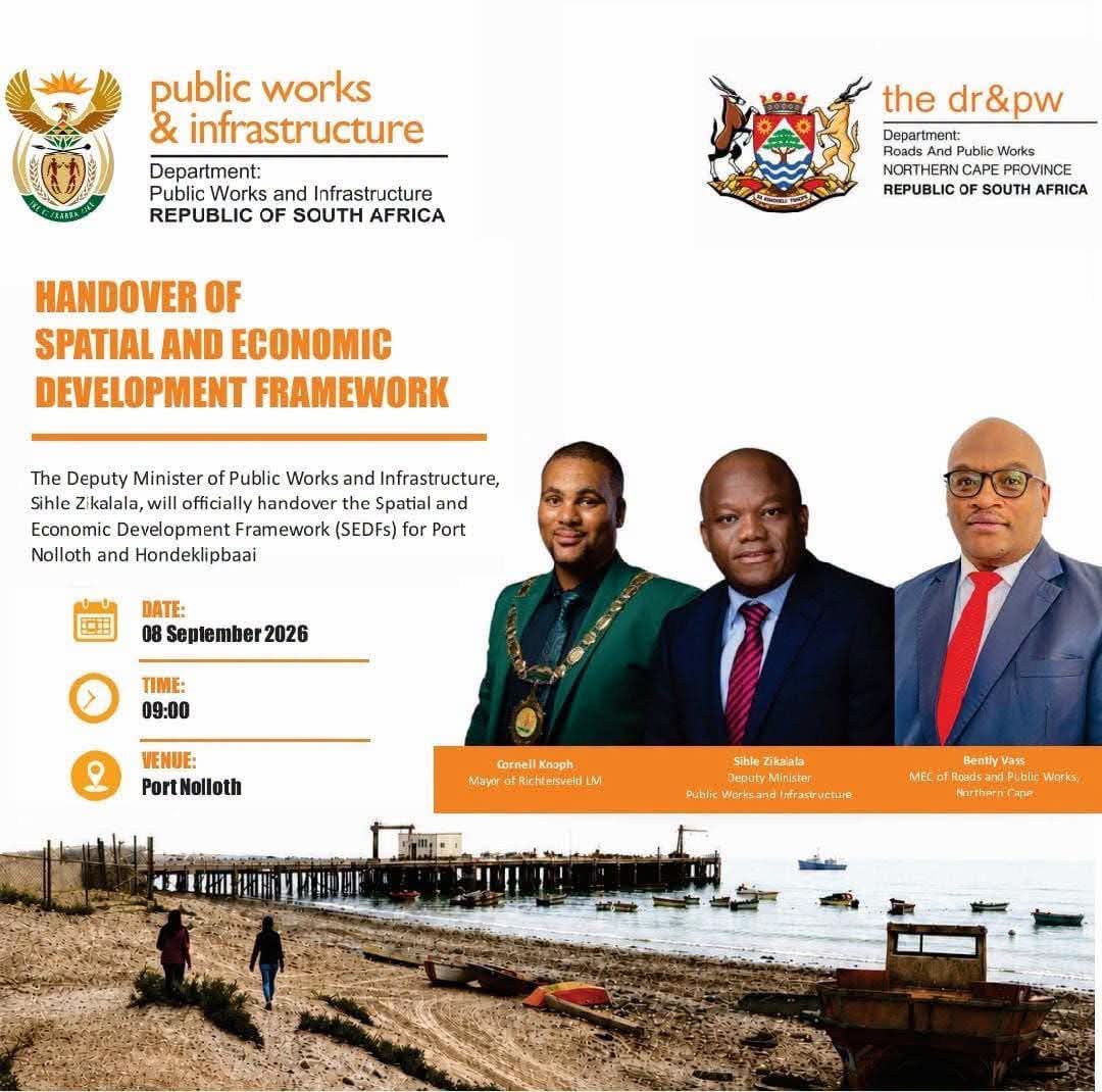 Ruimtelike en Ekonomiese Ontwikkelingsraamwerke-raamwerke vir Namakwa kusdorpe 