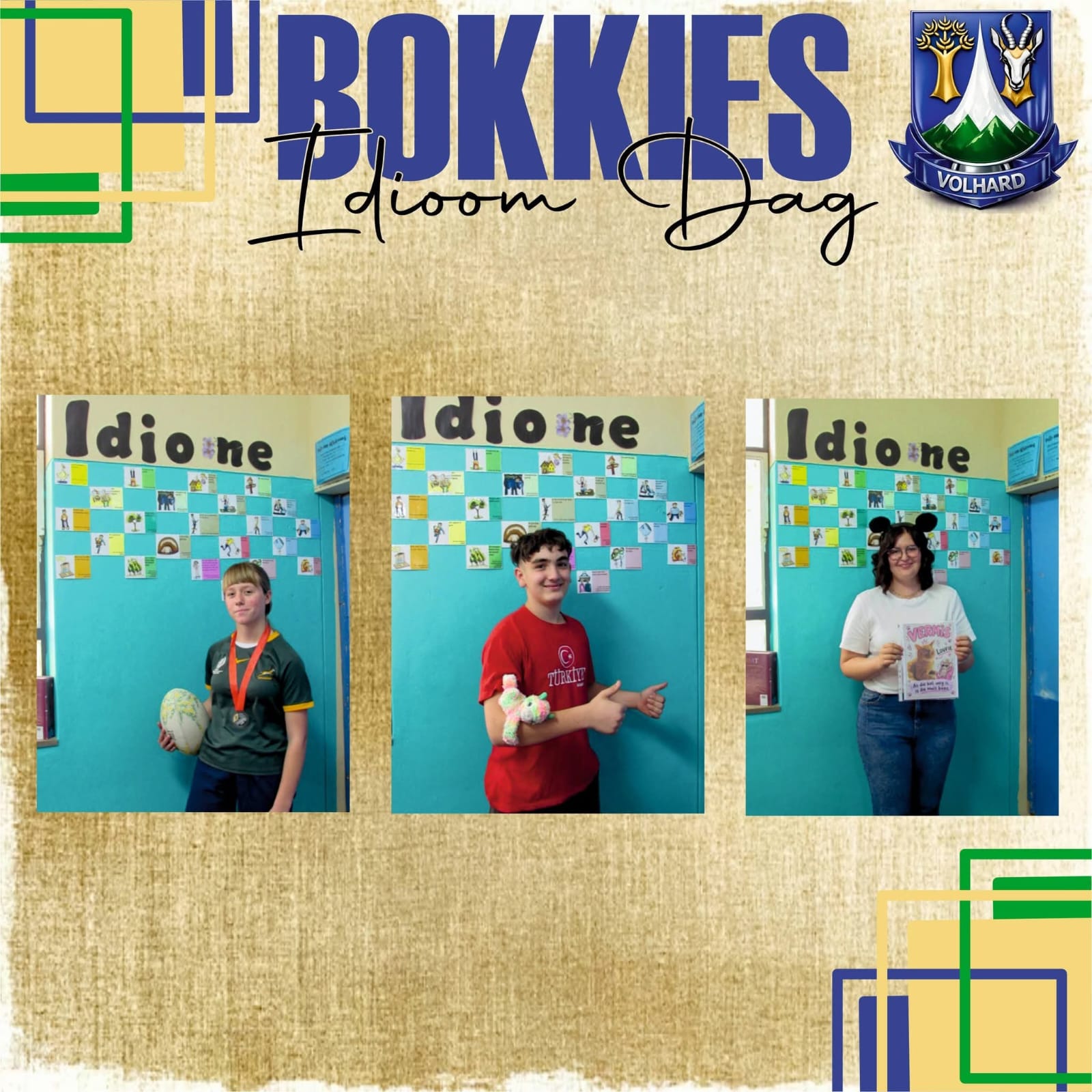 Hoërskool Namakwaland Vier Afrikaans met Idioom-dag